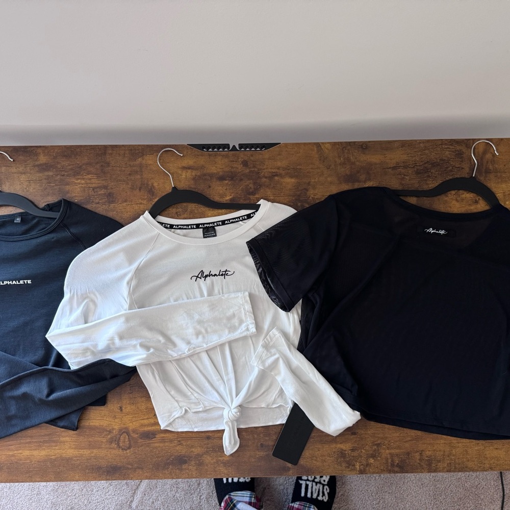Alphalete Leggings & Tops Bundle
